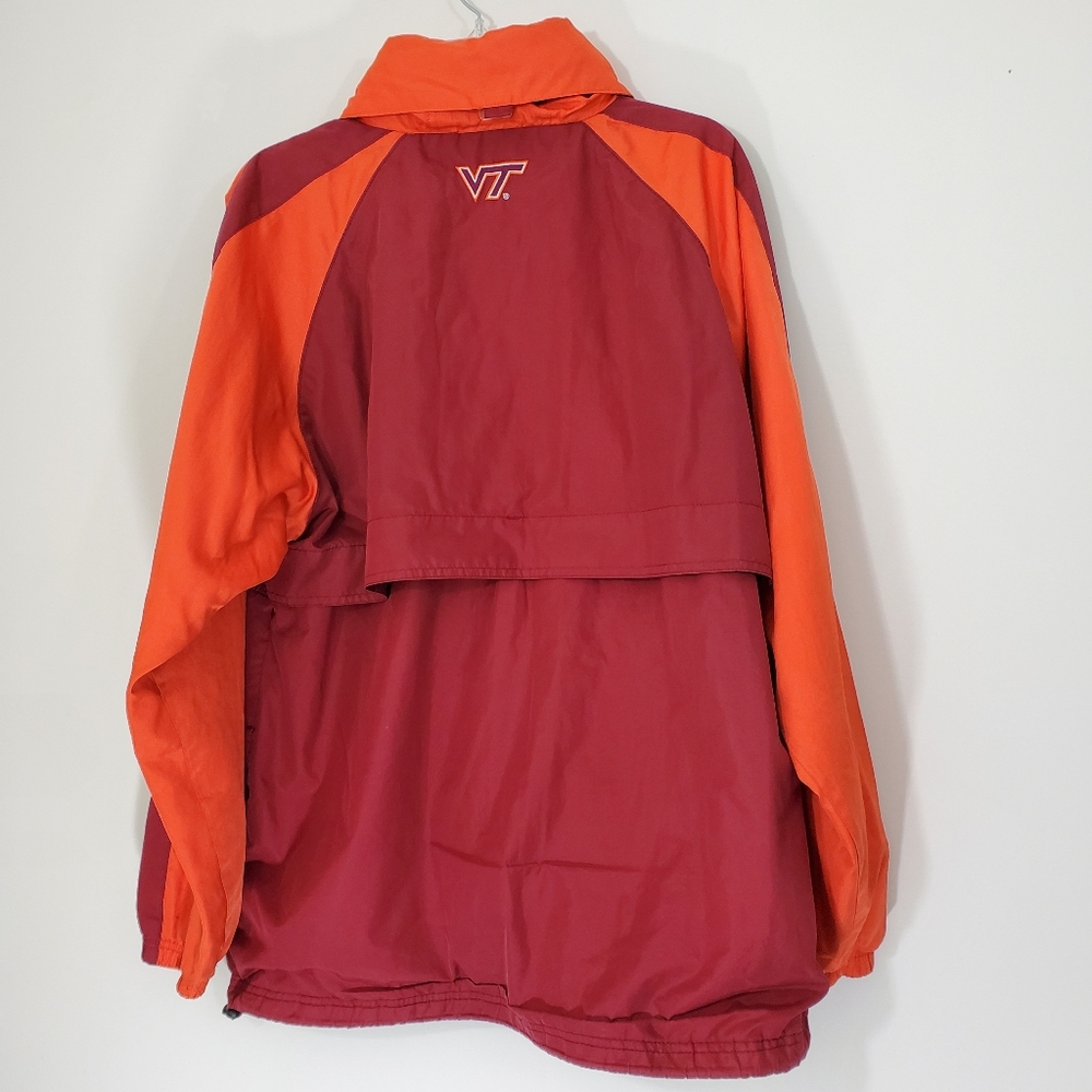 Virginia Tech Pullover Jacket, Size Medium - image 2